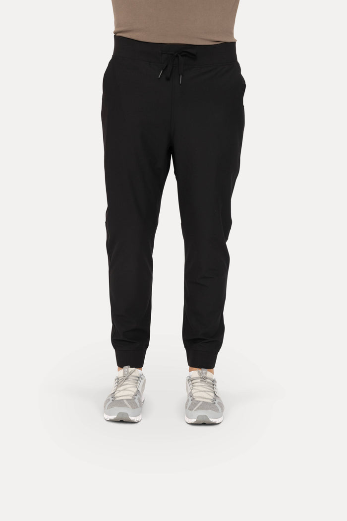 Mono B Mens Clothing: Men's Flexfit Skim Black Jogger Pants for Comfort and Style