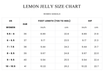 White Lemon Jelly Boots