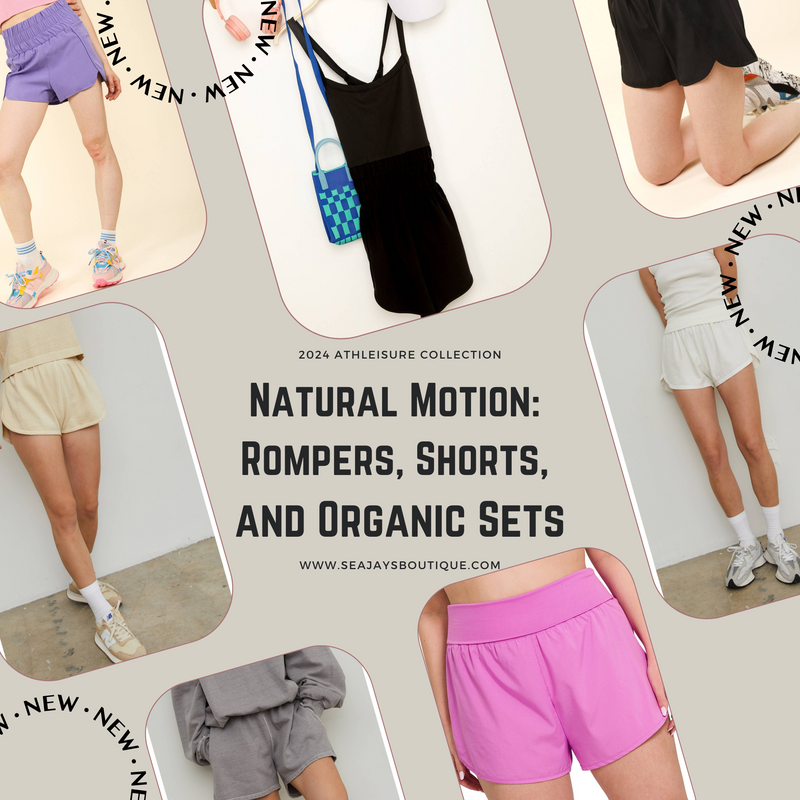 Natural Motion: Rompers, Shorts, and Organic Athleisure Sets