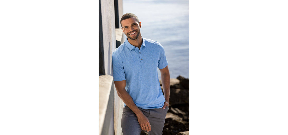 Cutter & Buck Forge Eco Stretch Recycled Mens Polo