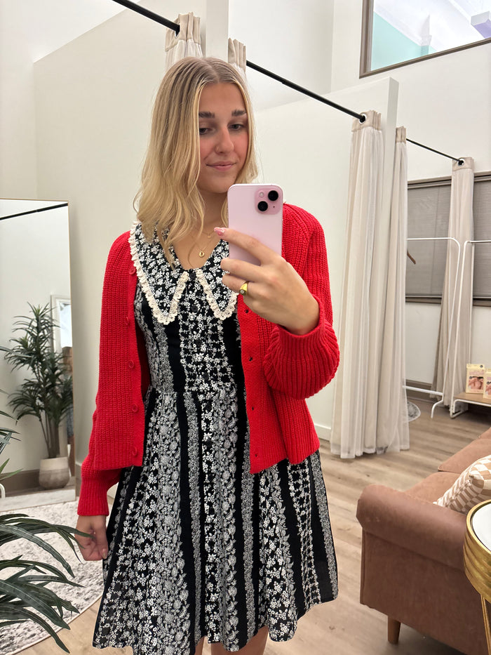Ribbed Knit Button Up Cardigan For Cozy Layering All Season