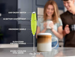 Lime MilkBoss Frother