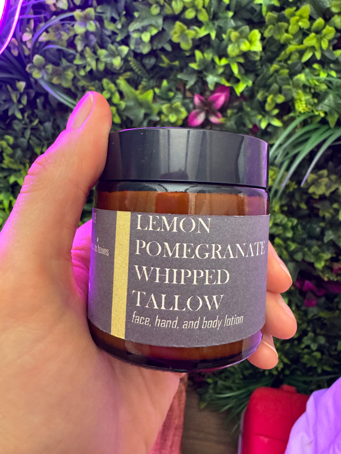 Lemon Pomegranate Whipped Tallow