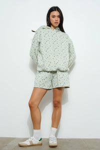Ditsy Floral Sweatshorts