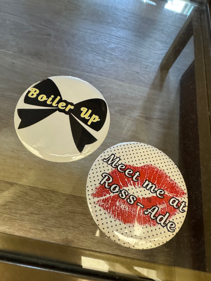 SeaJay’s Boutique : Game Day Buttons Set Boiler Up Meet Me At Ross Ade Fan
