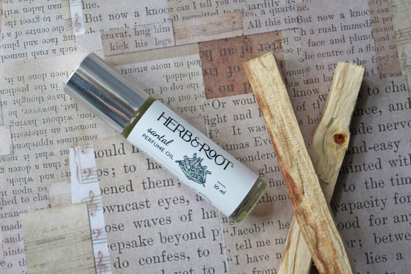Santal Perfume Oil- Cedar, Cardamom, Leather
