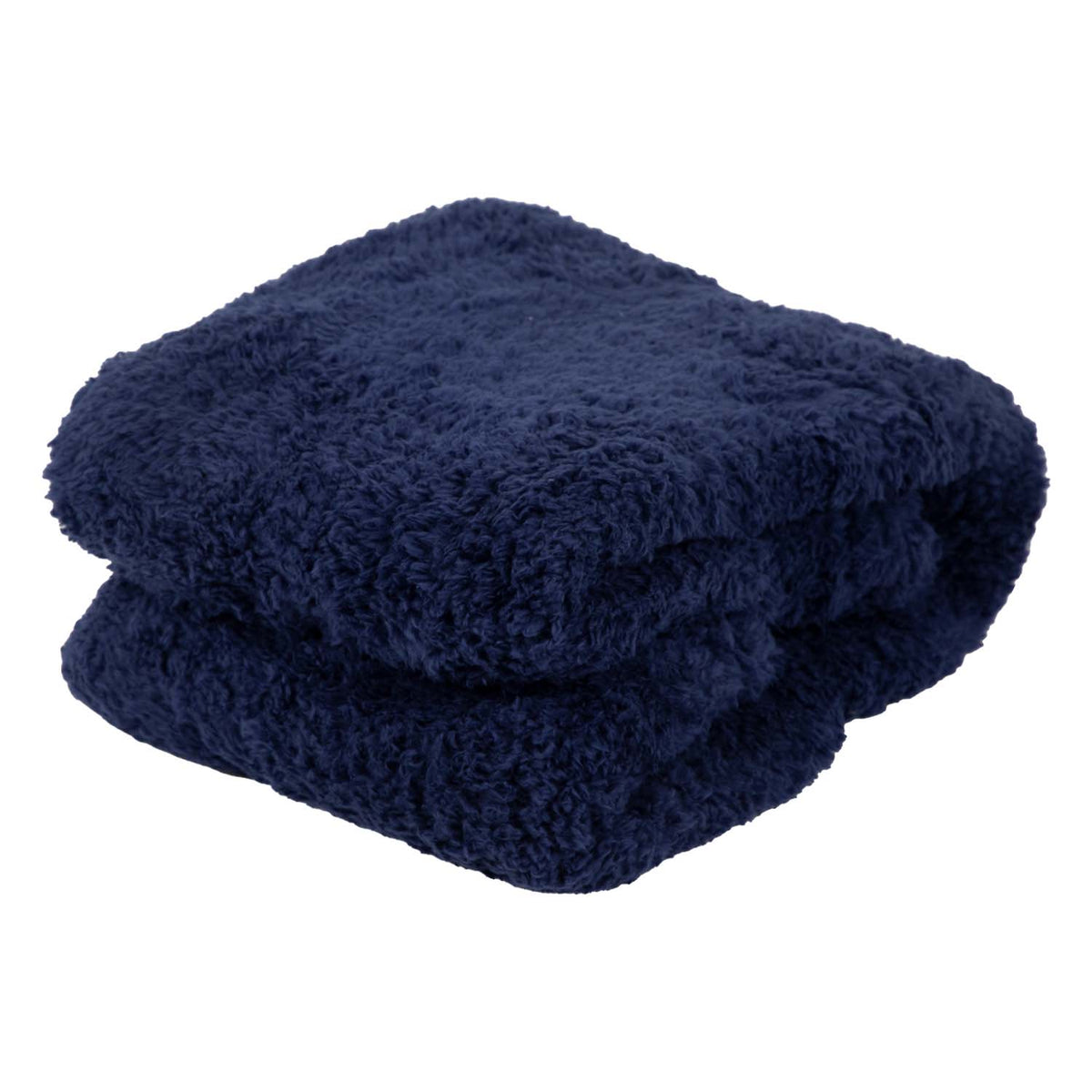 Plush Sherpa Throw Blankets, Assorted Colors, Soft, 50x60