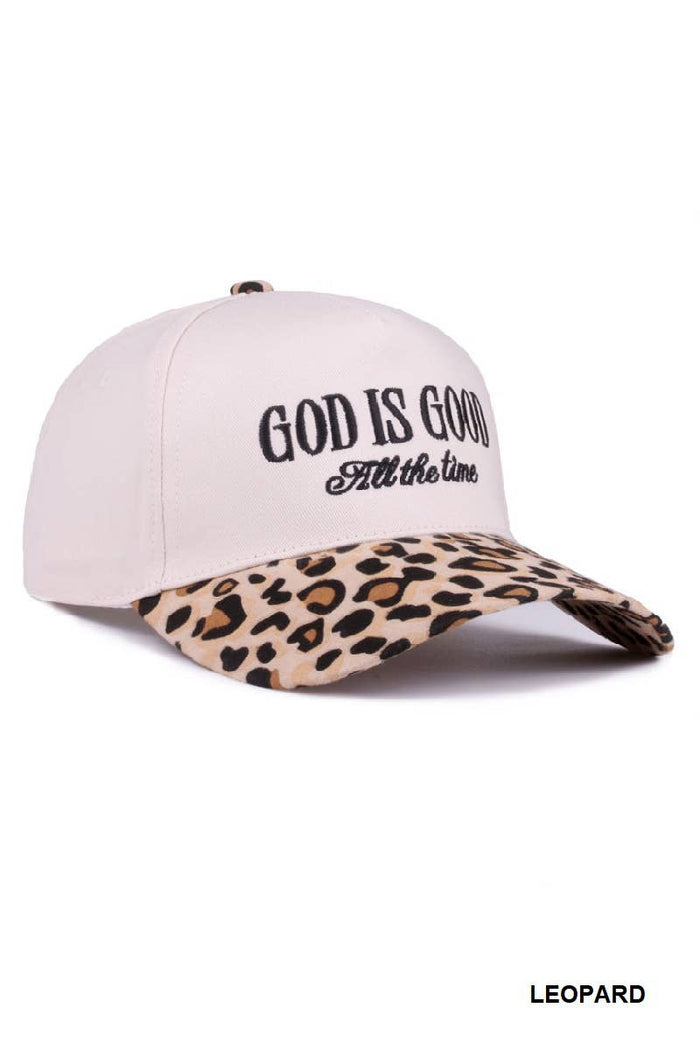 “God Is Good All The Time” Two Tone Baseball Hat