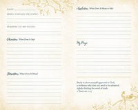 My Bible Study Tracker [Blossoms & Birds] for Spiritual Growth
