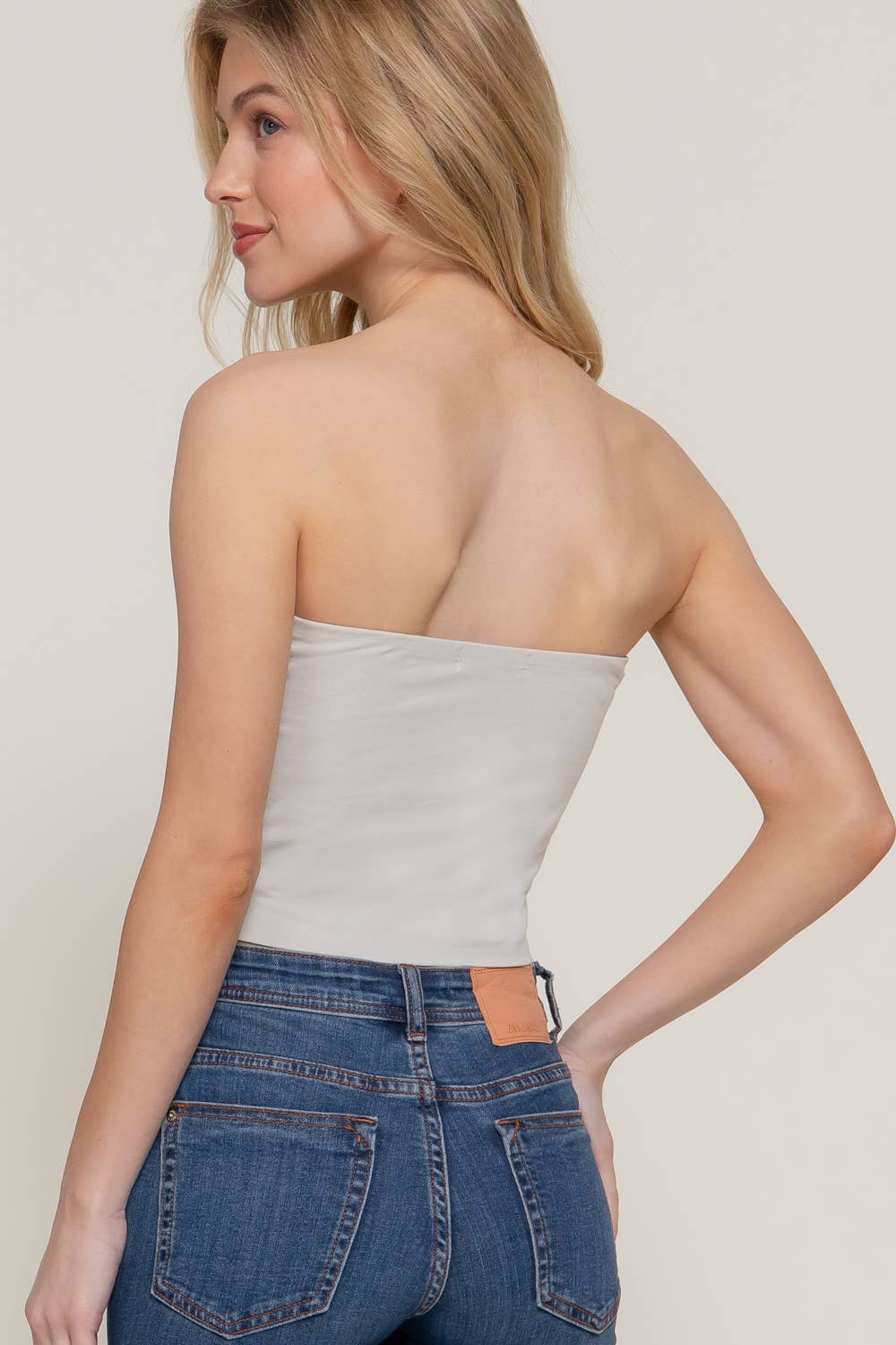 Crop Tube Cotton Jersey Top for Stylish Summer Wear