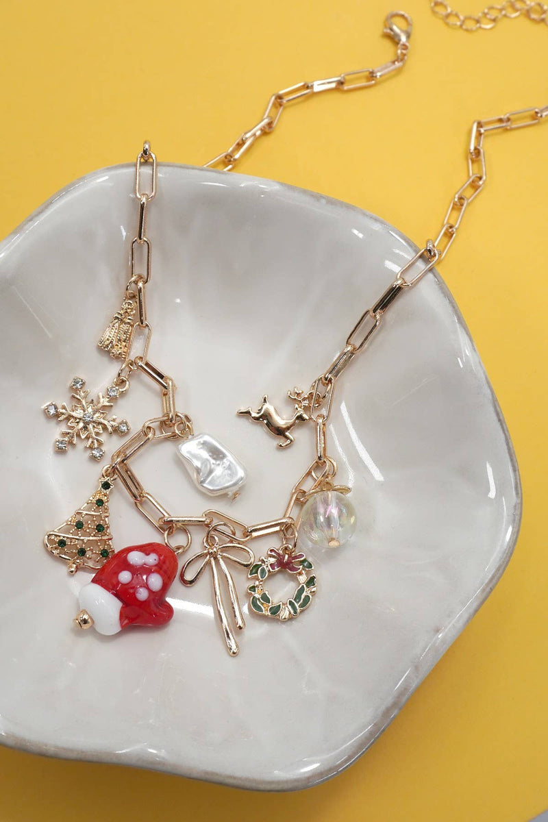 Holiday Charm Necklace — Christmas Icons | SeaJay’s Boutique