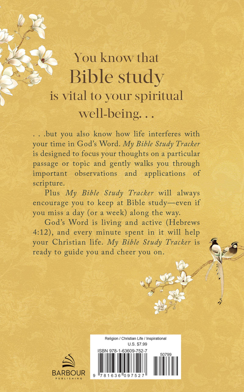 My Bible Study Tracker [Blossoms & Birds] for Spiritual Growth