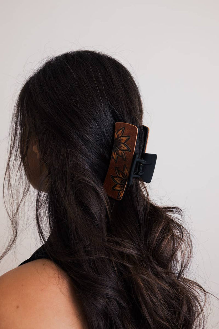 Western Bohemian Hair Claw Clips – Stylish and Unique