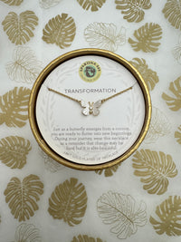 Spartina 449 Sea La Vie Necklace in Gift Box - Transformation/Monarch