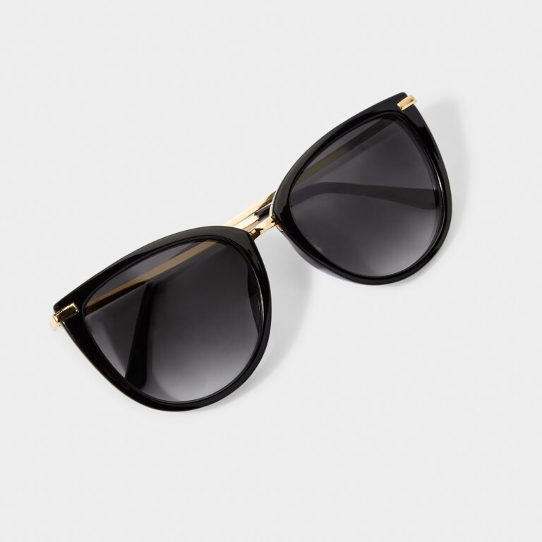 Sardina Sunglasses Black - Stylish UV Protection Eyewear