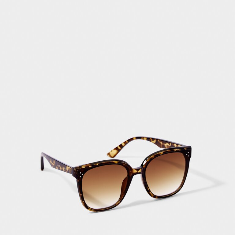 Savannah Sunglasses Brown Tortoiseshell Chic Style Accessory