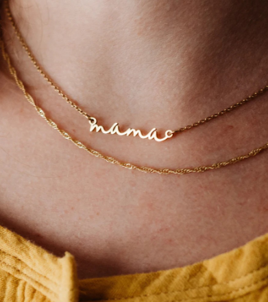 mama Gold Necklace