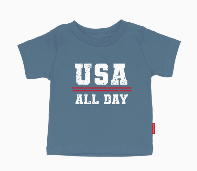 USA All Day - Kid's Tshirt