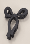 Matte Bow Hair Claw Clips