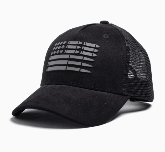 Black Bullet Flag Men's Hat