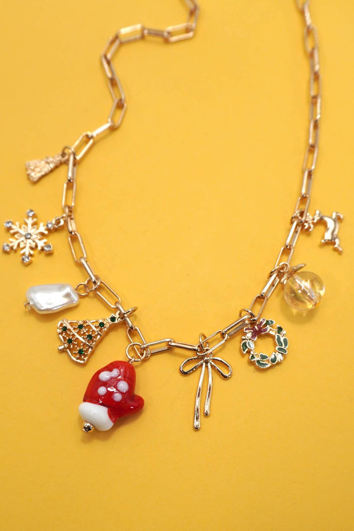 Holiday Charm Necklace — Christmas Icons | SeaJay’s Boutique