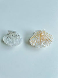 Coastal Hair Claw Clips for Elegant Beachy Styles