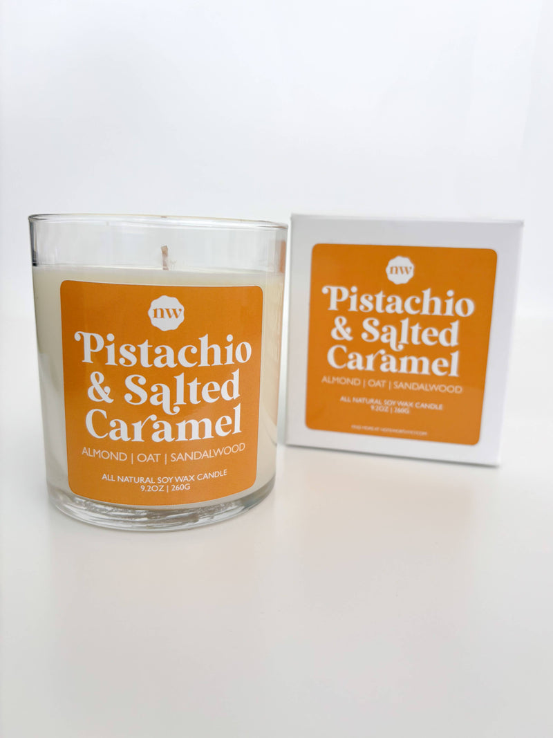 Pistachio & Salted Caramel | Core Candle, 9.2 Oz