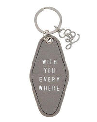 Leather Motel Key Tags
