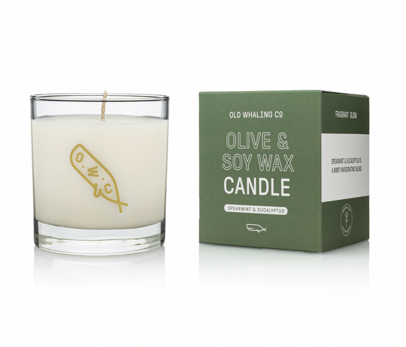 Spearmint & Eucalyptus - Candle - Old Whaling Co.