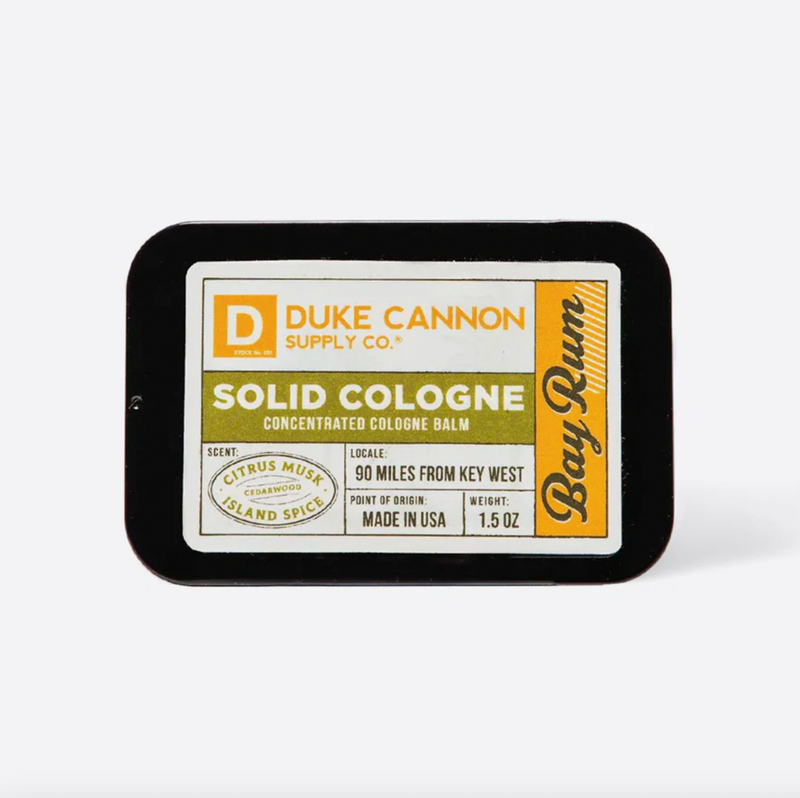 SOLID COLOGNE - BAY RUM
