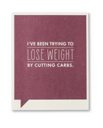 Frank & Funny Cards - LOSE WEIGHT