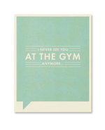 Frank & Funny Cards - AT THE GYM