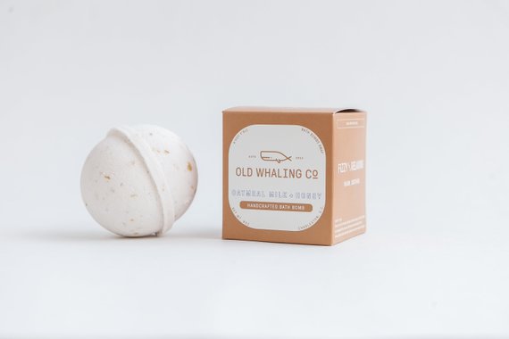 Oatmeal Milk and Honey - Bath Bomb - Old Whaling Co.